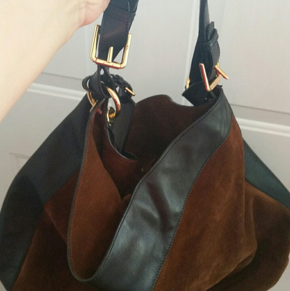 Ralph Lauren limited edition sueded gold hardware